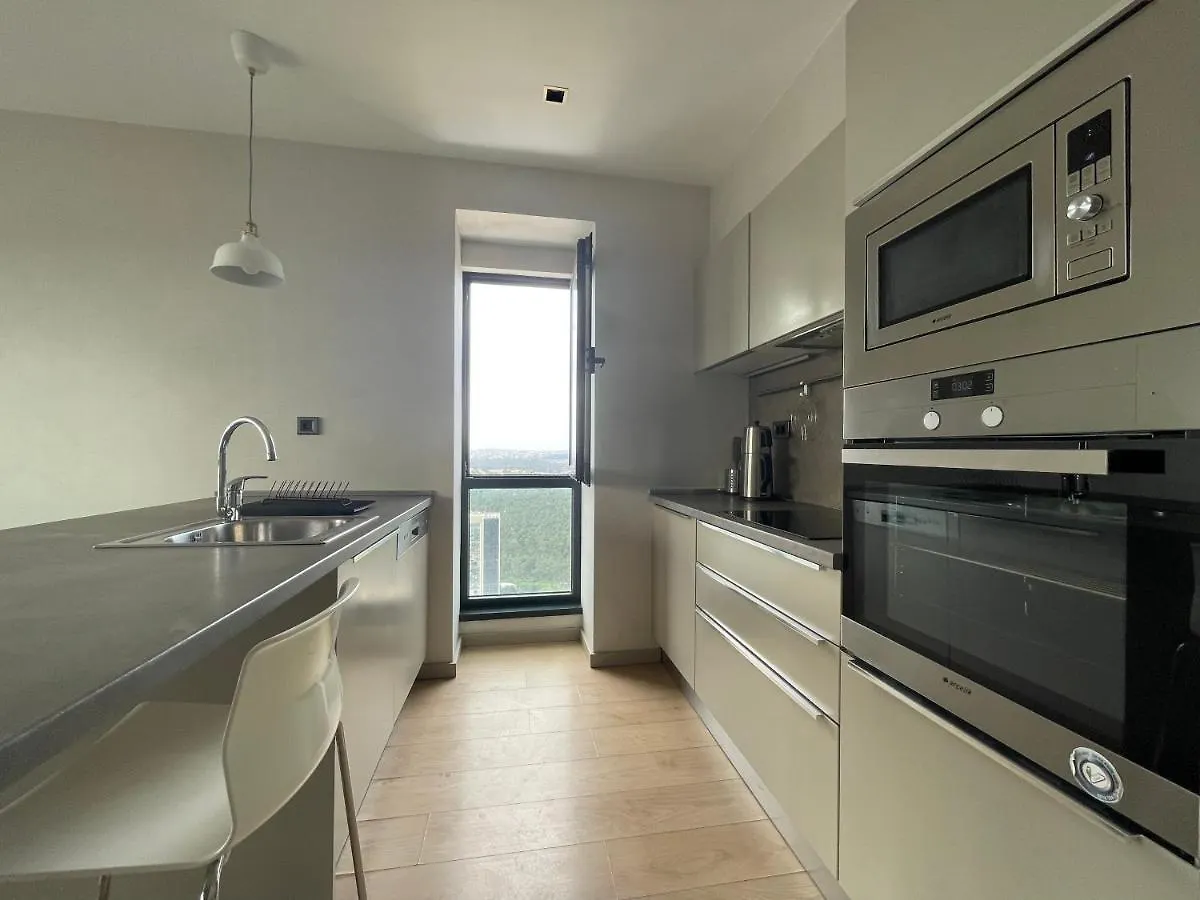 شقة Antasya Residence 1+1 With Pool And High Floor اسطنبول