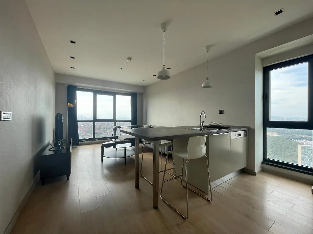 Antasya Residence 1+1 With Pool And High Floor Provincia di Provincia di Istanbul